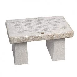 Grasslands Road Rainbow Bridge Garden Bench