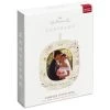 Hallmark Keepsake 2018 Forever Starts Now Wedding Porcelain Photo Ornament
