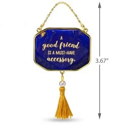 Hallmark Keepsake 2019 You're Great, Friend! Metal Ornament 7 Hallmark Keepsake 2019 You're Great, Friend! Metal Ornament