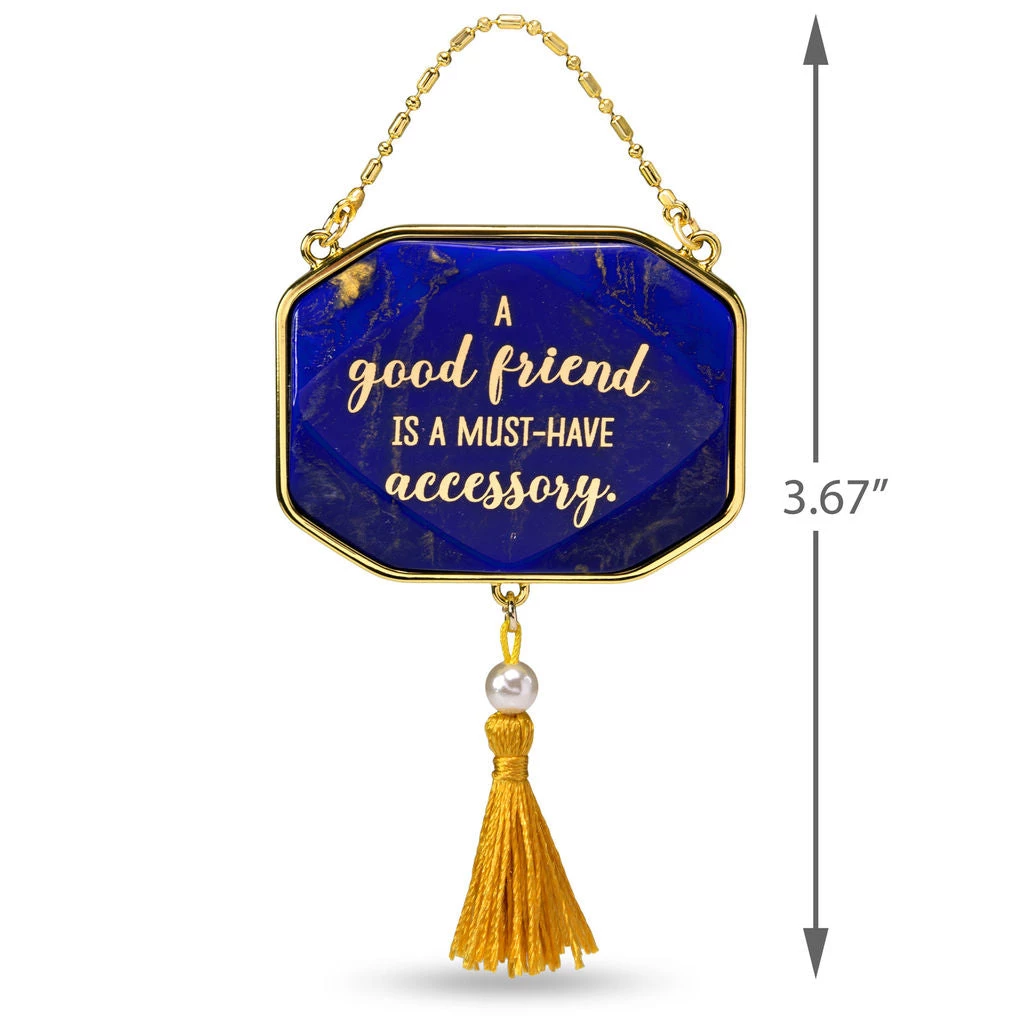 Hallmark Keepsake 2019 You're Great, Friend! Metal Ornament 4 Hallmark Keepsake 2019 You're Great, Friend! Metal Ornament