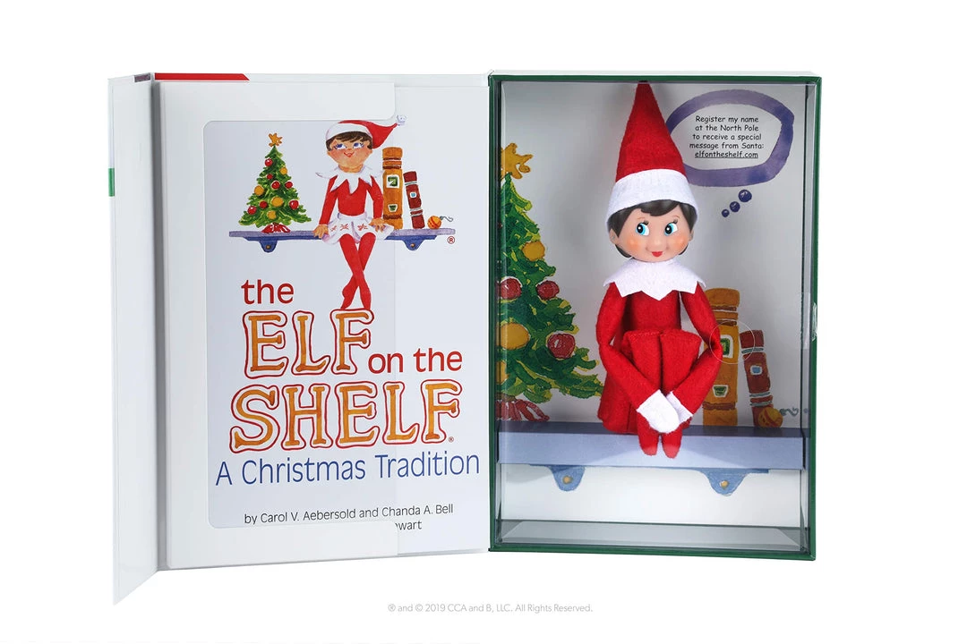 The Elf On The Shelf Girl Light, Red And White 3 The Elf On The Shelf Girl Light, Red And White