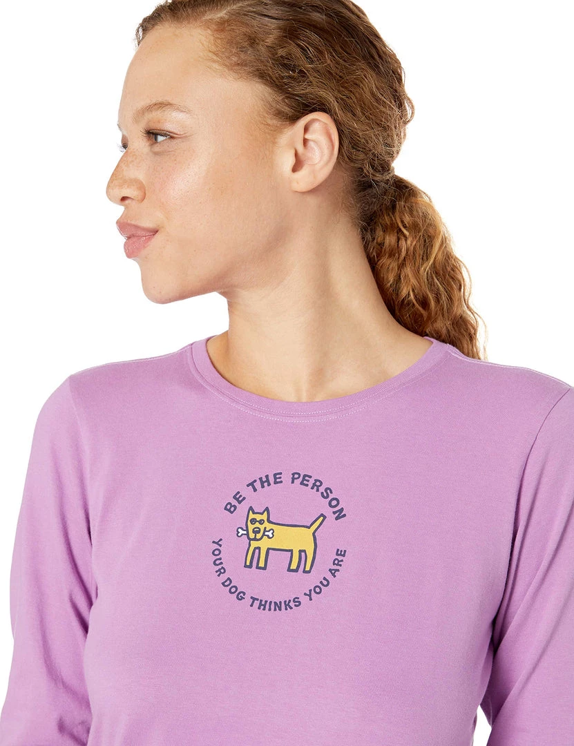 Life Is Good Women's Womens Vintage Longsleeve Shirt, Happy Grape, Medium Life Is Good Products 2 Life Is Good Women's Womens Vintage Longsleeve Shirt, Happy Grape, Medium Life Is Good Products