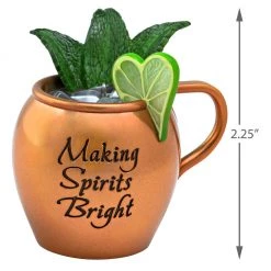 Hallmark Keepsake 2019 Moscow Mule Ornament 5 Hallmark Keepsake 2019 Moscow Mule Ornament