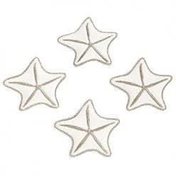 Mud Pie STARFISH METAL & ENAMEL TIDBIT SET