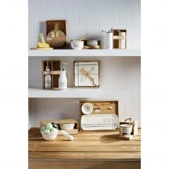 Mud Pie Bistro Cheese Diagram Set, White, Plate 8" X 8" | Spreader 5"