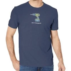 Life Is Good Mens Vintage Crusher Graphic T-Shirt, Sergeant Darkest Blue, X-Large Life Is Good Products