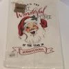 Mud Pie Pennsylvania Wonderful Time Xmas Towel