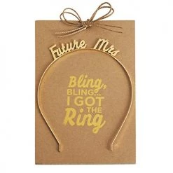 Mud Pie Fashion Future Mrs. Headband