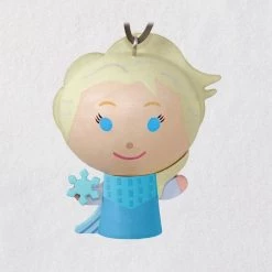 Hallmark Keepsake 2018 Disney Frozen Elsa Wood Ornament