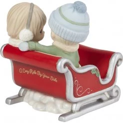 Precious Moments A Cozy Ride By Your Side Figurine 211044 , White
