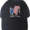 Pavilion Gift Company USA-Navy Adjustable Hat, Blue, One Size Pavilion Gift Co.