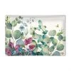Michel Design Works Rectangular Glass Soap Dish, Eucalyptus & Mint