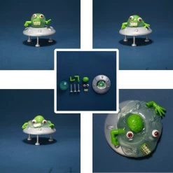 Two's Company Miracle Meltin Martian Family Game (11 Piece)