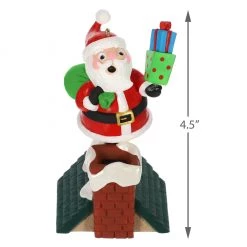 Hallmark Keepsake 2019 Walk The Line Santa Musical Ornament