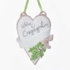 Kurt Adler "We're Engaged" Heart Ornament