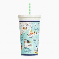 Spartina 449 20 Oz. Tumbler In Northeastern Harbors