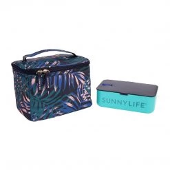 SUNNYLIFE Lunch Bag Electric Bloom Navy Blue