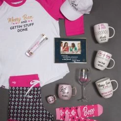 Pavilion Gift Company - Hit Me With Your Best Shot - Pink 2 Oz Stainless Steel Mini Moscow Mule Shot Glass Pavilion Gift Co.