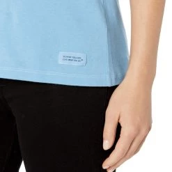 Life Is Good Womens Vintage Jackie Graphic T-Shirt, Bubble Powder Blue, X-Large Life Is Good Products