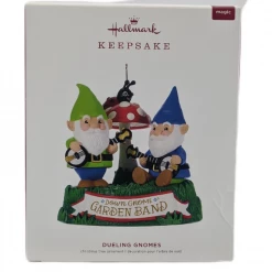 Hallmark Keepsake 2019 Dueling Gnomes Musical Ornament