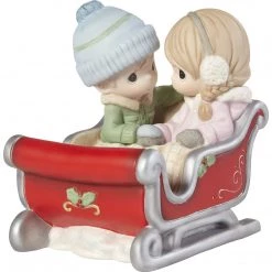 Precious Moments A Cozy Ride By Your Side Figurine 211044 , White