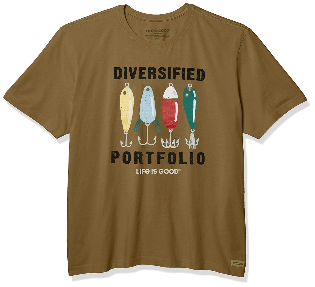 Life Is Good Mens Crusher Fishing Graphic T-Shirt, Portfolio Fatigue Green, Medium Life Is Good Products 1 Life Is Good Mens Crusher Fishing Graphic T-Shirt, Portfolio Fatigue Green, Medium Life Is Good Products