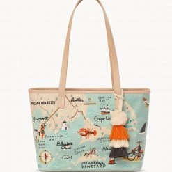 Spartina 449 North Easternharbors Emroidered Tote