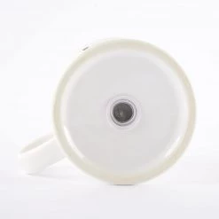 Mud Pie Circa Ceramic Salt And Pepper Shakers, White, 3.25" X 3.25" 10 Mud Pie Circa Ceramic Salt And Pepper Shakers, White, 3.25