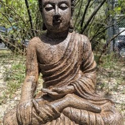 Grasslands Road Seated Buddha Meditating Statue 15