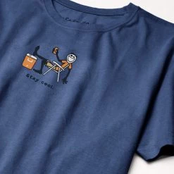 Life Is Good Mens Outdoor Jake T-Shirt, Stay Cool Heather Vintage Blue, XX-Large 6 Life Is Good Mens Outdoor Jake T-Shirt, Stay Cool Heather Vintage Blue, XX-Large