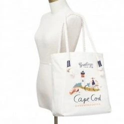 Spartina 449 Canvas Tote, Cape Cod