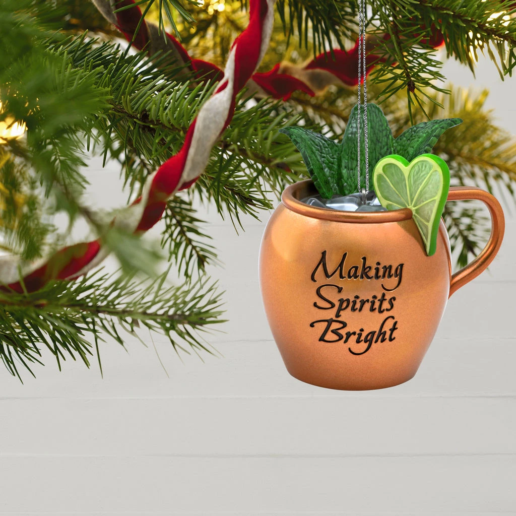 Hallmark Keepsake 2019 Moscow Mule Ornament 2 Hallmark Keepsake 2019 Moscow Mule Ornament