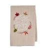 Mud Pie Gather Waffle Towel, Beige (41500119T)