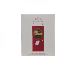 HMK Hallmark Hallmark Keepsake 2019 This Home Believes Red Door With Wreath Ornament