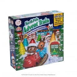The Elf On The Shelf North Pole Advent Train (Scout Elf Not Included)