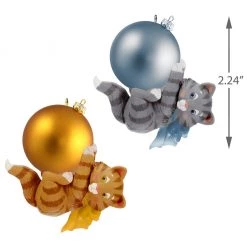 Hallmark Keepsake 2019 Mischievous Kitten Surprise Box Ornament