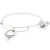 Alex And Ani Just Engaged Charm Bangle, Silver