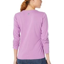 Life Is Good Women's Womens Vintage Crusher Longsleeve Shirt, Happy Grape, Large