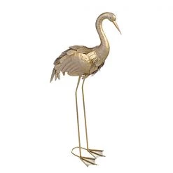 Grasslands Road Standing Crane Figurine