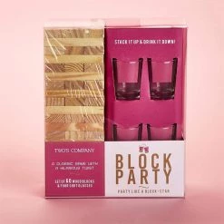 Two's Company Block Party Stumbling Blocks Game With A Twist In Gift Box Set