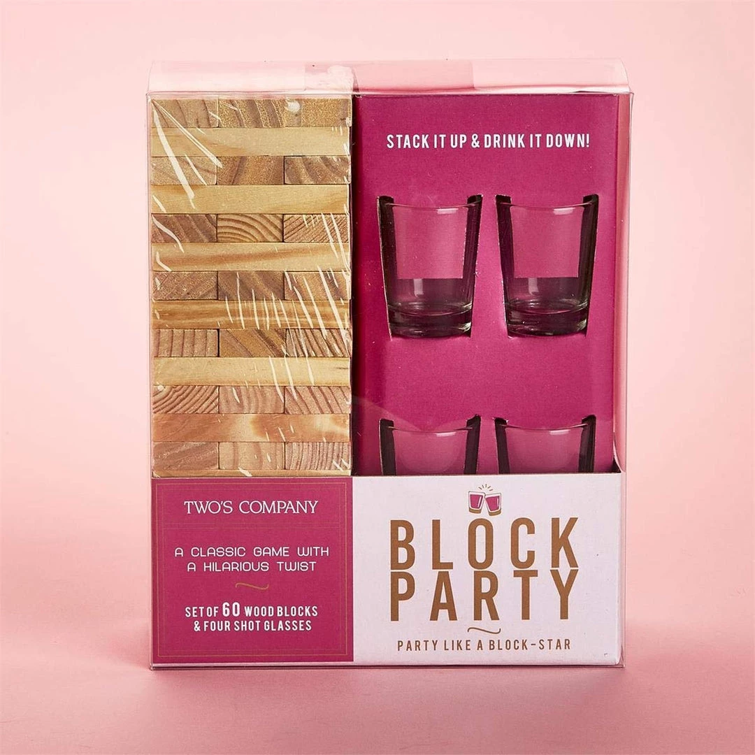 Two's Company Block Party Stumbling Blocks Game With A Twist In Gift Box Set 1 Two's Company Block Party Stumbling Blocks Game With A Twist In Gift Box Set