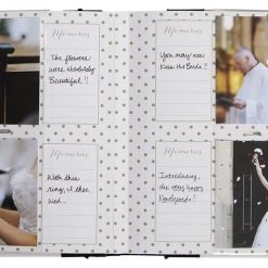 C.R. Gibson True Love Bound Wedding And Memory Photo Album, 100 Pages, 9" W X 9" H