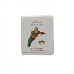 Hallmark Keepsake 2019 Mini DC Comicsâ Justice Leagueâ Aquamanâ Ornament, 1.13"