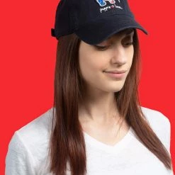 Pavilion Gift Company USA-Navy Adjustable Hat, Blue, One Size Pavilion Gift Co. 10 Pavilion Gift Company USA-Navy Adjustable Hat, Blue, One Size Pavilion Gift Co.