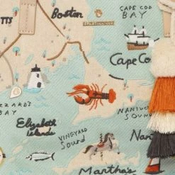 Spartina 449 North Easternharbors Emroidered Tote