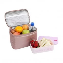 SUNNYLIFE Lunch Bag Electric Bloom Pink
