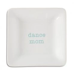 Pavilion Gift Company Dance Mom Ceramic Keepsake Dish, 4-1/2" Pavilion Gift Co.