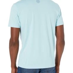 Life Is Good Mens Crusher Beach/Ocean Graphic T-Shirt, Ocean Beach Blue, Large