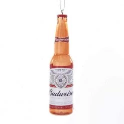 Kurt Adler Budweiser Beer Bottle Ornament