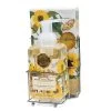 Michel Design Works Scented Foaming Hand Soap And Napkin Caddy Set, Sunflower